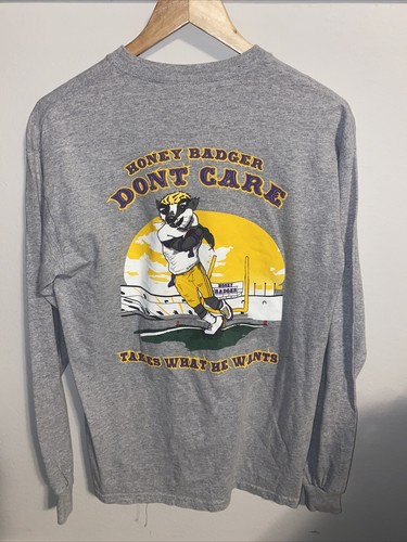 honey badger lsu long sleeve t shirt 
