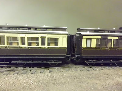 Hornby GWR Klerikerbalgen Flurverbinder x 6 oo em p4 finescale
