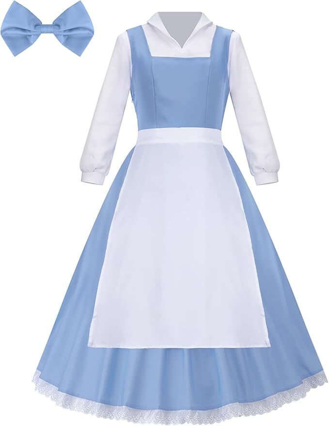 Women's Belle Village Dress Costume Ladies Small/Medium Women's Belle Village Dress Costume Ladies Small/Medium