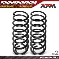 2x Federn Fahrwerksfeder Vorderachse für Mercedes-Benz CLS C219 CLS 350 Coupe
