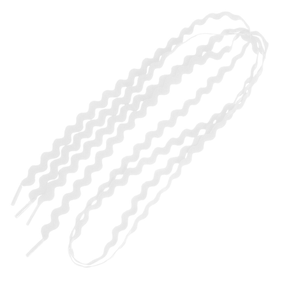 APL Decorazione in pizzo lacci in cotone per scarpe da ginnastica bianco bambino