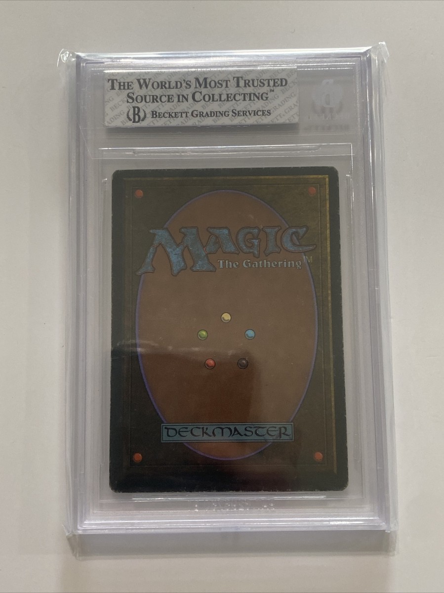 Italian* Wheel Of Fortune Italian Revised MTG Beckett Graded BGS 5
