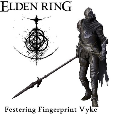 Bandai Festering Fingerprint Vyke TV Game ELDEN RING S.H.Figuarts Action Figure
