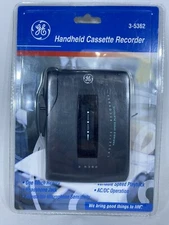 GE 3-5362 Handheld Cassette Recorder