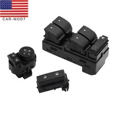 Fit For GMC Sierra 1500 2007-13 Front Power Window Master Drivers Control Switch