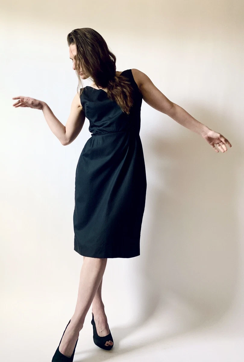 ebay little black dress Cotton Vintage Dresses for Women for sale product-family: V-neck jersey dress