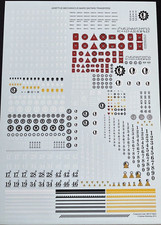 Warhammer 40k Adeptus Mechanicus Mars Skitarii transfer sheet - New