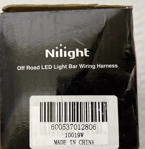 LED Light Bar Wiring Harness Kit, 12V 5Pin Rocker Fuse Relay ON/OFF Switch - Picture 2 of 2