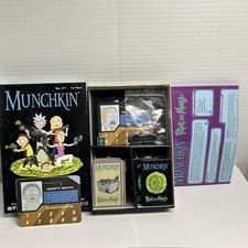 Munchkin Rick & Morty Card Game From Steve Jackson Games Adult Swim Complete