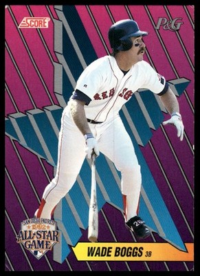 1992 Score Procter & Gamble #4 Wade Boggs