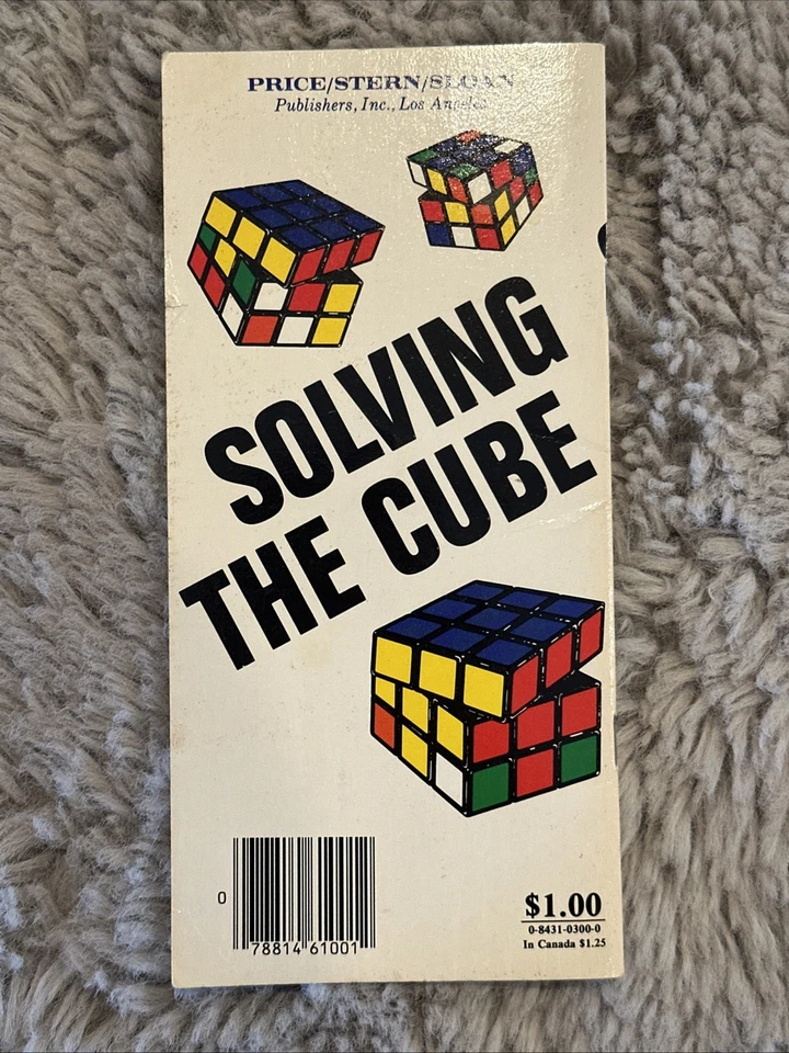 Solving the Bube Rubik's Cube Cyril Ostrop booklet 1982 Brain Teaser Game - Image 2 of 3