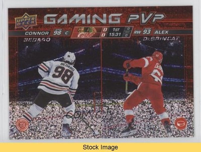 2024 Series 1 Gaming PVP Speckle Connor Bedard Alex DeBrincat #GPVP-5 READ y1s