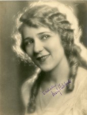 Mary Pickford - Vintage Original Stamp Signature Photograph