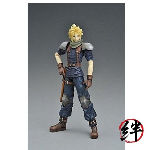 CRISIS CORE FINAL FANTASYVII PLAY ARTS Cloud Strife PVC painted