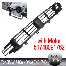 Front Lower Radiator Support Air Flap w/ Motor For BMW 740e xDrive 740i xDrive