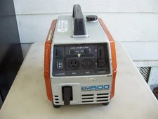 HONDA EM500 PORTABLE GAS GENERATOR CAMPING EVENTS DECENT CONDITION WORKING