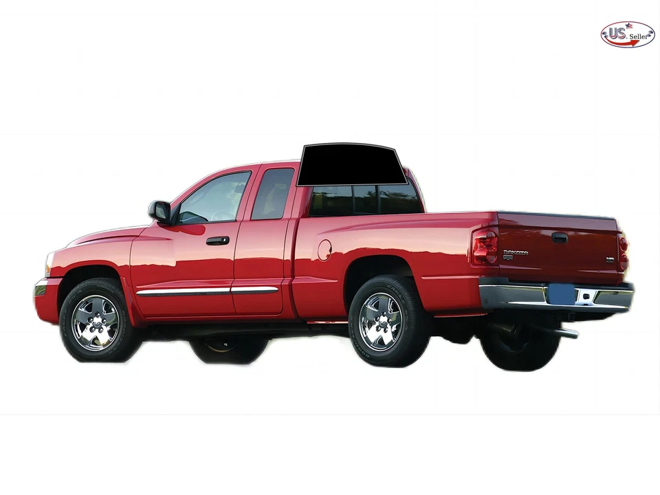 Kit de película de tinte de ventana de 2 capas precortada para Dodge Dakota 1997-2004 cabina extendida Foto 4 de 4