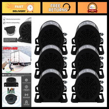 Heavy-Duty 110dB Backup Alarm - Waterproof Reverse Warning Beeper for Trucks, Va
