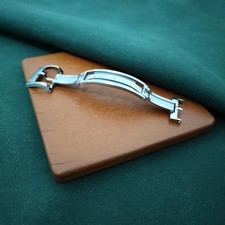 16mm 18mm Deployant Clasp Watch Buckle Stainless Steel for Leather Strap