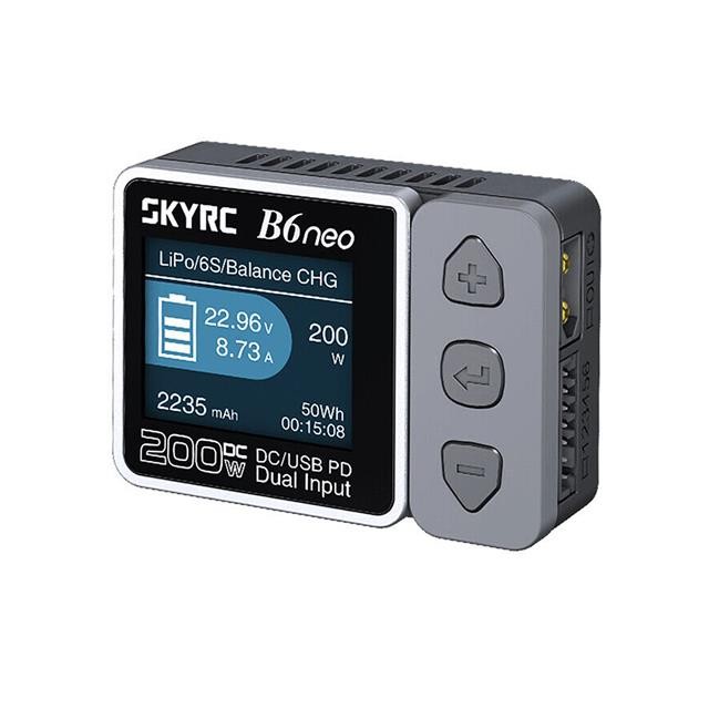 Sky RC B6 Neo DC Charger Discharger LiPo LiFe LiHV NiMh Batteries Black 100198