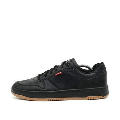 Levi's Herren 50013492 Schuhe Schwarz Kunstleder Originallogo Sneaker EU 42,5