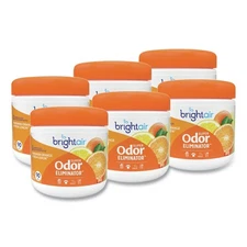 BRIGHT 900013CT Air 14 oz. Super Odor Eliminator - Orange/Fresh Lemon (6/CT) New