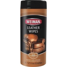 Weiman 30Ct Leather Wipes