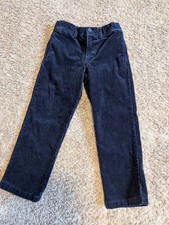 Polo Ralph Lauren Boys Size 4 Navy Blue Corduroy Pants EUC