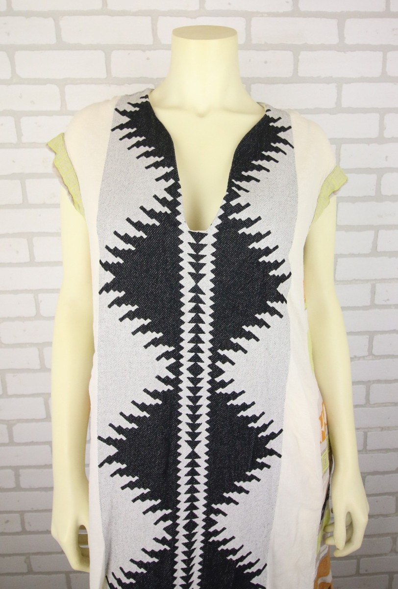 Anthropologie Devotion Twins Arkoudi Maxi Dress Kaftan Womens M View 5