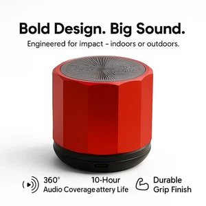 Wireless Mini Bass Metal Bluetooth Speaker