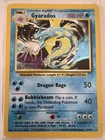 1999 Pokemon Base Set Gyarados 6/102 Holo Rare WOTC Vintage Trading Card - MP