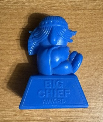 Vintage 1970s Post Cereal Premium Giveaway BIG CHIEF AWARD Promotional Toy Prize