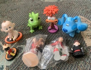 Cake Toppers Mix Lot 7, Disney/ Jacks Pacific & Others