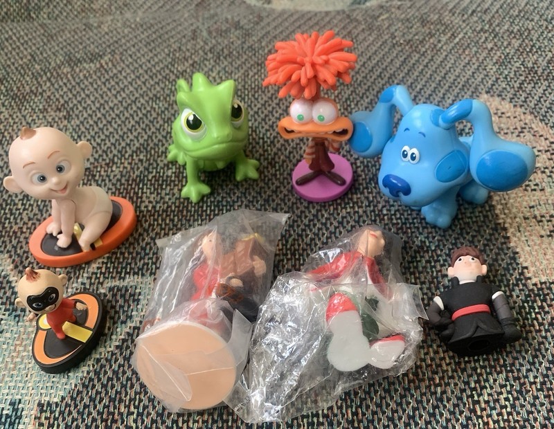 Cake Toppers Mix Lot 7, Disney/ Jacks Pacific & Others