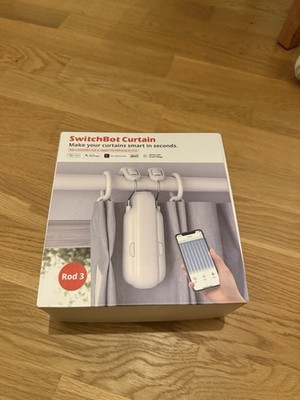 Switchbot Curtain 3 Rod - smart home - Vorhangöffner Vorhangmotor - runde Stange