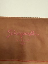 Vintage Schiaparelli Seamless Flat Knit Stockings Bare Heel 2 Pairs