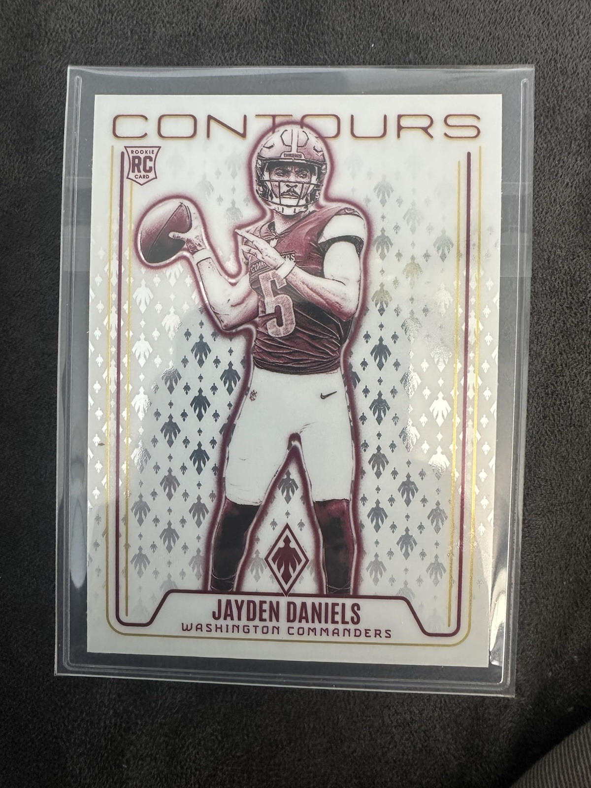 2024 Panini Phoenix - Contours Jayden Daniels #CON-JDS Wave (RC)