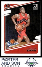 Scottie Barnes The Rookies 2021-22 Donruss #4 Toronto Raptors Basketball Card