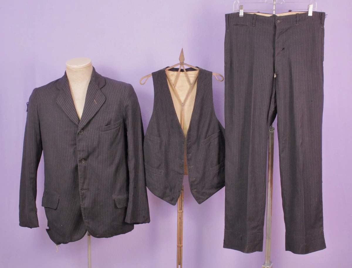Regular 40 Jacket Vintage Suits for Men for sale | eBay