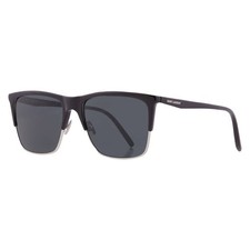 Saint Laurent Black Square Mens Sunglasses SL...