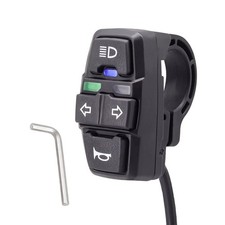 Motorcycle Head Light Turn Switch, Motorcycle Headlights Horn Turn ON/Off Con...