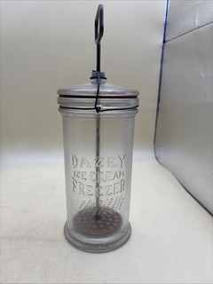 Vintage Dazey Ice Cream Freezer Churn Egg Beater