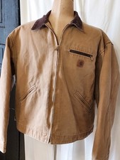 Vintage Carhartt Men's Detroit J97 CML Blanket Lined Coat 2XL
