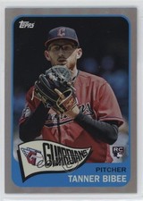 2023 Topps Archives 1965 Topps Rainbow Foil 141/199 Tanner Bibee #122 0i1b