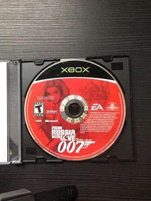 From Russia With Love 007 (Microsoft Xbox, 2005) DISC ONLY NO Usps TRACKING
