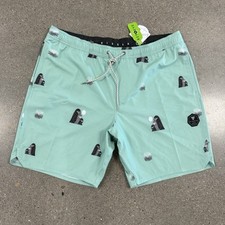 NWT Vissla Men's Ecolastic Board Shorts Upcycled Coconut Paso Robles 17.5in XXL