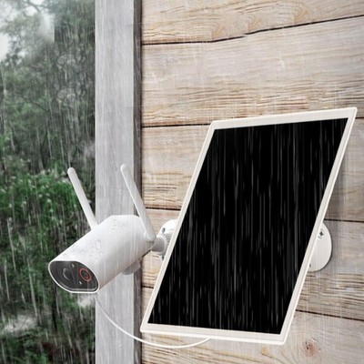 Schnelllade 5W Solarpanel für Ring für akku Kameras mit verstellbarer Halterung