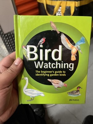 Bird Watching Jim Flegg Beginners Guide Identifying Garden Birds- ACCEPTABLE