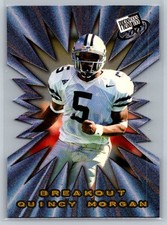 💎2001 Press Pass Football Breakout #B20 Quincy Morgan - Kansas State 💎