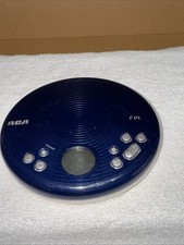 RCA RP2710 Preset Portable Radio FM CD Player Not Working For Parts Or Repair